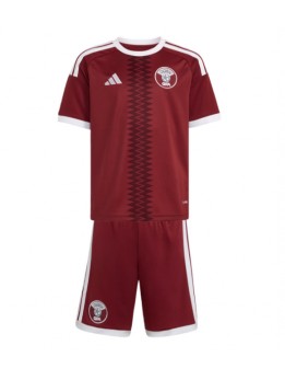 Qatar Replika Hemmakläder Barn VM 2026 Kortärmad (+ byxor)